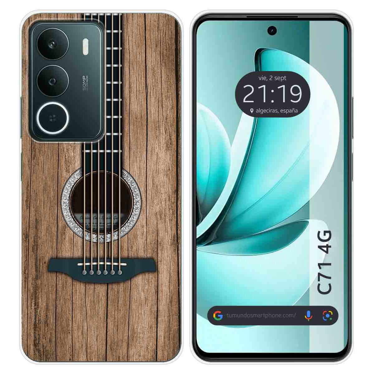 Funda Silicona para Realme C71 4G diseño Madera 11 Dibujos