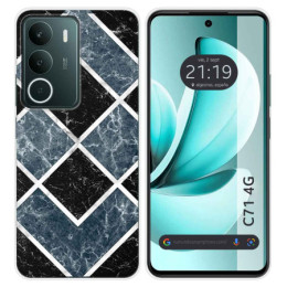 Funda Silicona para Realme C71 4G diseño Mármol 06 Dibujos