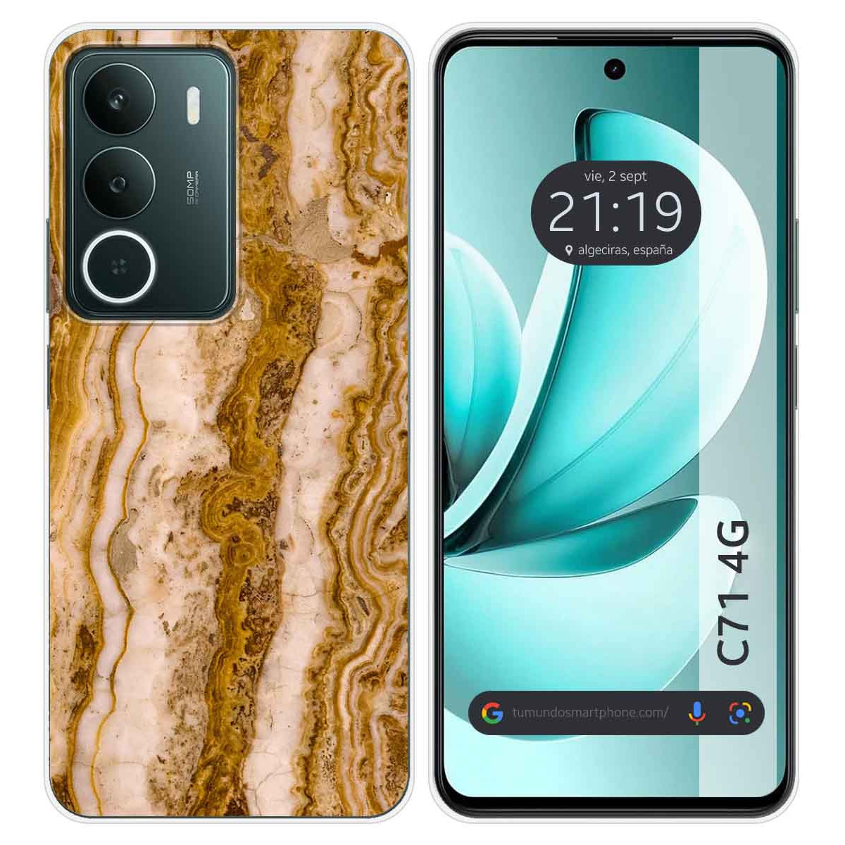 Funda Silicona para Realme C71 4G diseño Mármol 10 Dibujos