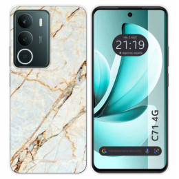 Funda Silicona para Realme C71 4G diseño Mármol 13 Dibujos