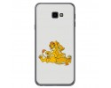 Funda Gel Tpu para Samsung Galaxy J4+ Plus Diseño Leones Dibujos