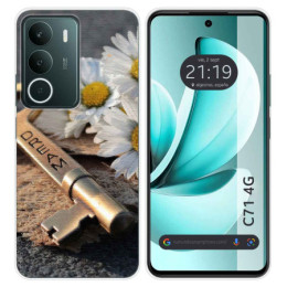 Funda Silicona para Realme C71 4G diseño Dream Dibujos