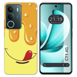 Funda Silicona para Realme C71 4G diseño Helado Vainilla Dibujos