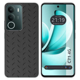 Funda Silicona para Realme C71 4G diseño Metal Dibujos