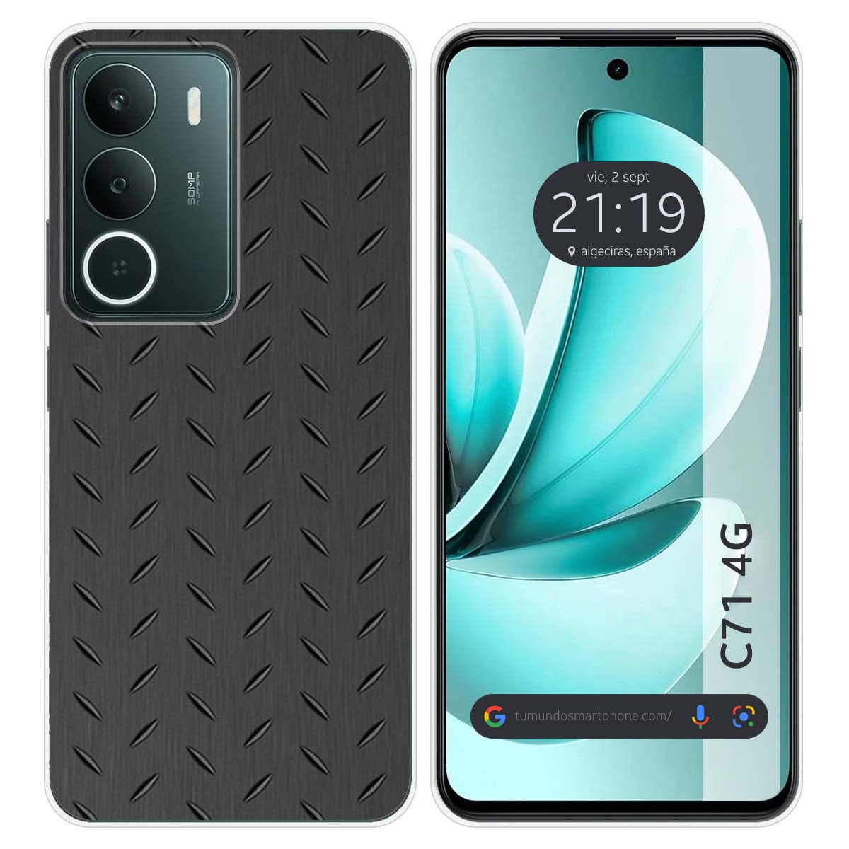 Funda Silicona para Realme C71 4G diseño Metal Dibujos