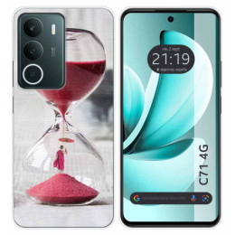 Funda Silicona para Realme C71 4G diseño Reloj Dibujos