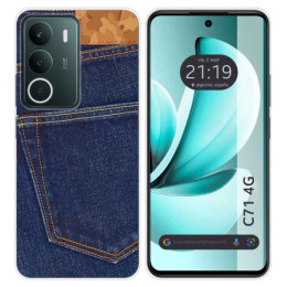 Funda Silicona para Realme C71 4G diseño Vaquero Dibujos