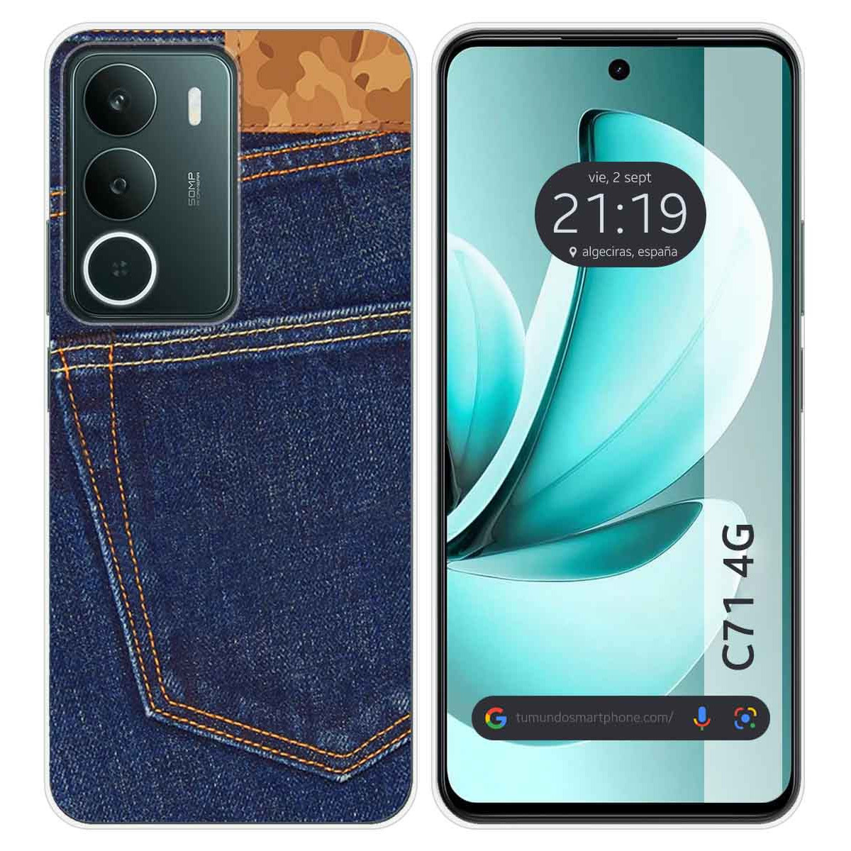 Funda Silicona para Realme C71 4G diseño Vaquero Dibujos