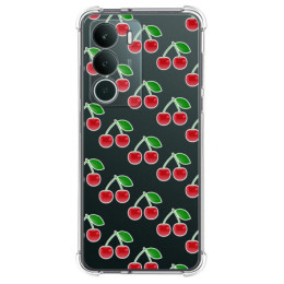 Funda Silicona Antigolpes para Realme C71 4G diseño Cerezas Dibujos