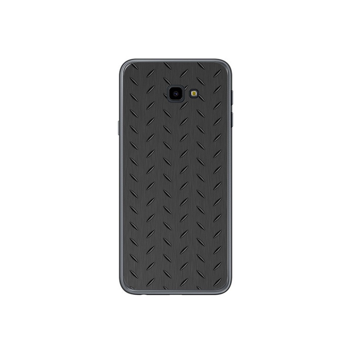 Funda Gel Tpu para Samsung Galaxy J4+ Plus Diseño Metal Dibujos