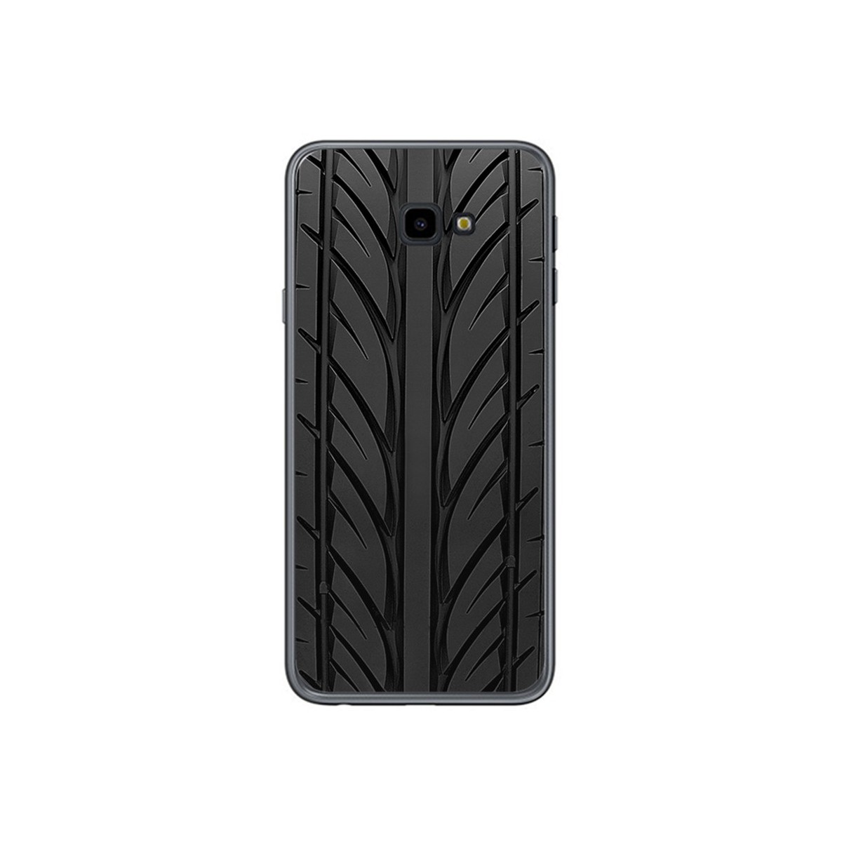 Funda Gel Tpu para Samsung Galaxy J4+ Plus Diseño Neumatico Dibujos