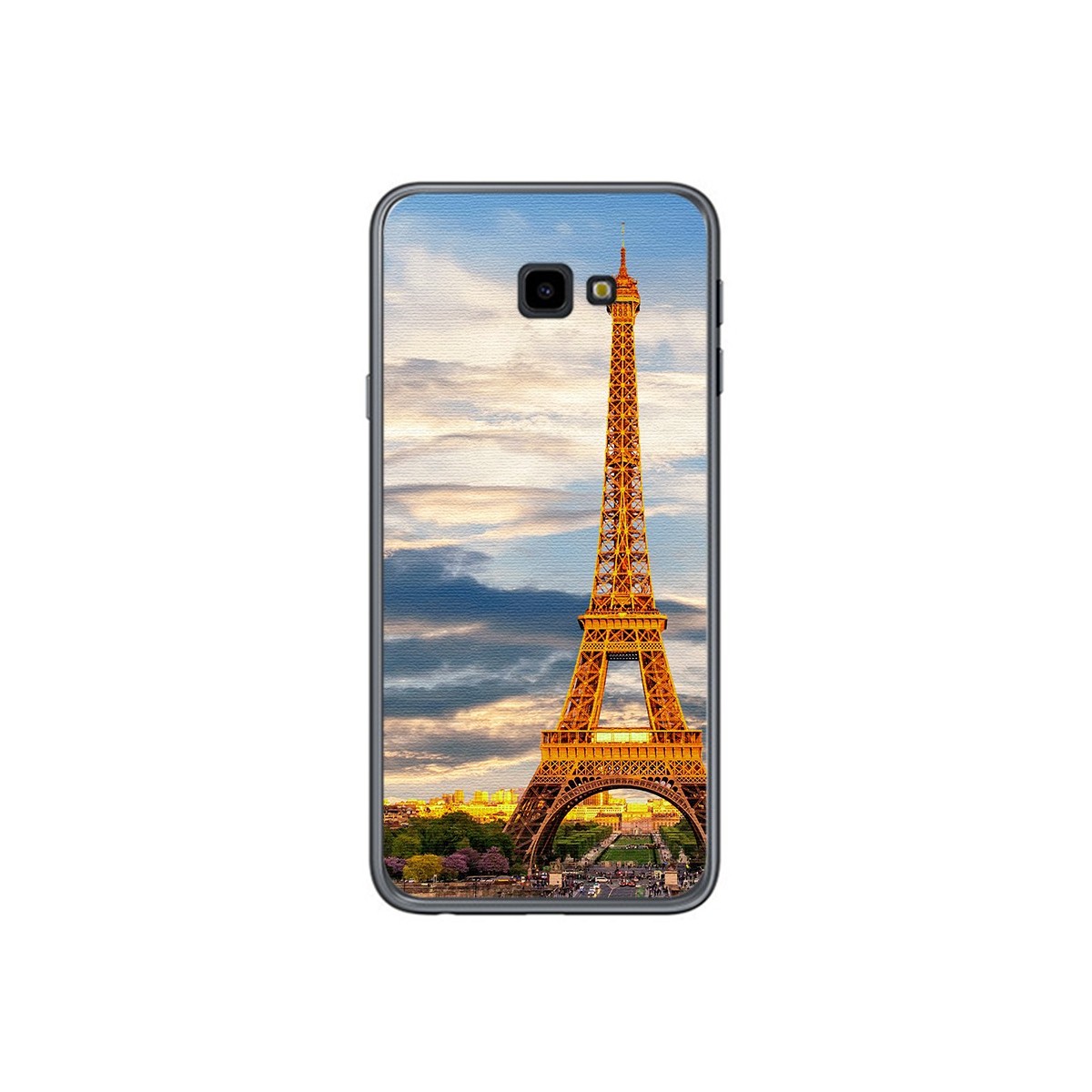 Funda Gel Tpu para Samsung Galaxy J4+ Plus Diseño Paris Dibujos