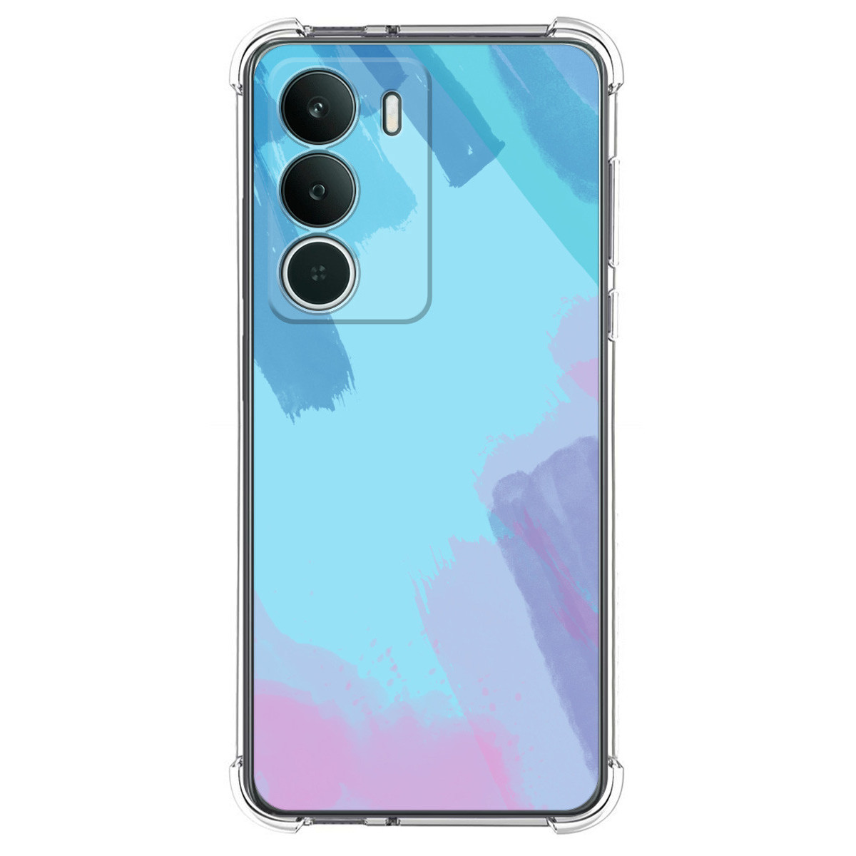 Funda Silicona Antigolpes para Realme C71 4G diseño Acuarela 10 Dibujos