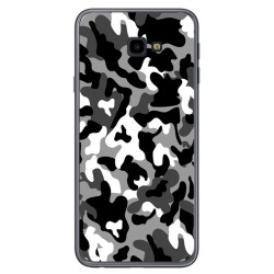 Funda Gel Tpu para Samsung Galaxy J4+ Plus Diseño Snow Camuflaje Dibujos