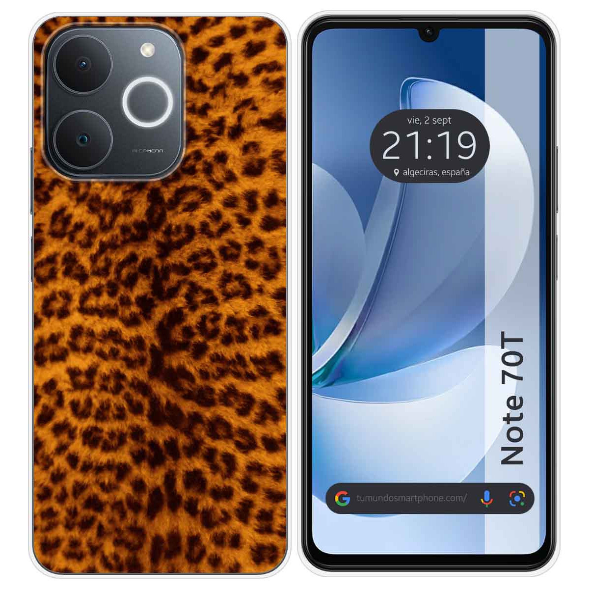 Funda Silicona para Realme Note 70T diseño Animal 03 Dibujos