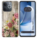Funda Silicona para Realme Note 70T diseño Madera 08 Dibujos