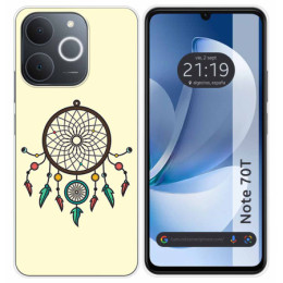 Funda Silicona para Realme Note 70T diseño Atrapasueños Dibujos