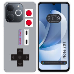 Funda Silicona para Realme Note 70T diseño Consola Dibujos