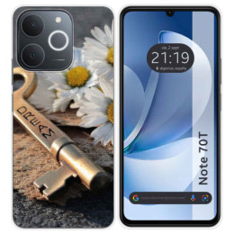 Funda Silicona para Realme Note 70T diseño Dream Dibujos