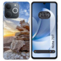 Funda Silicona para Realme Note 70T diseño Sunset Dibujos