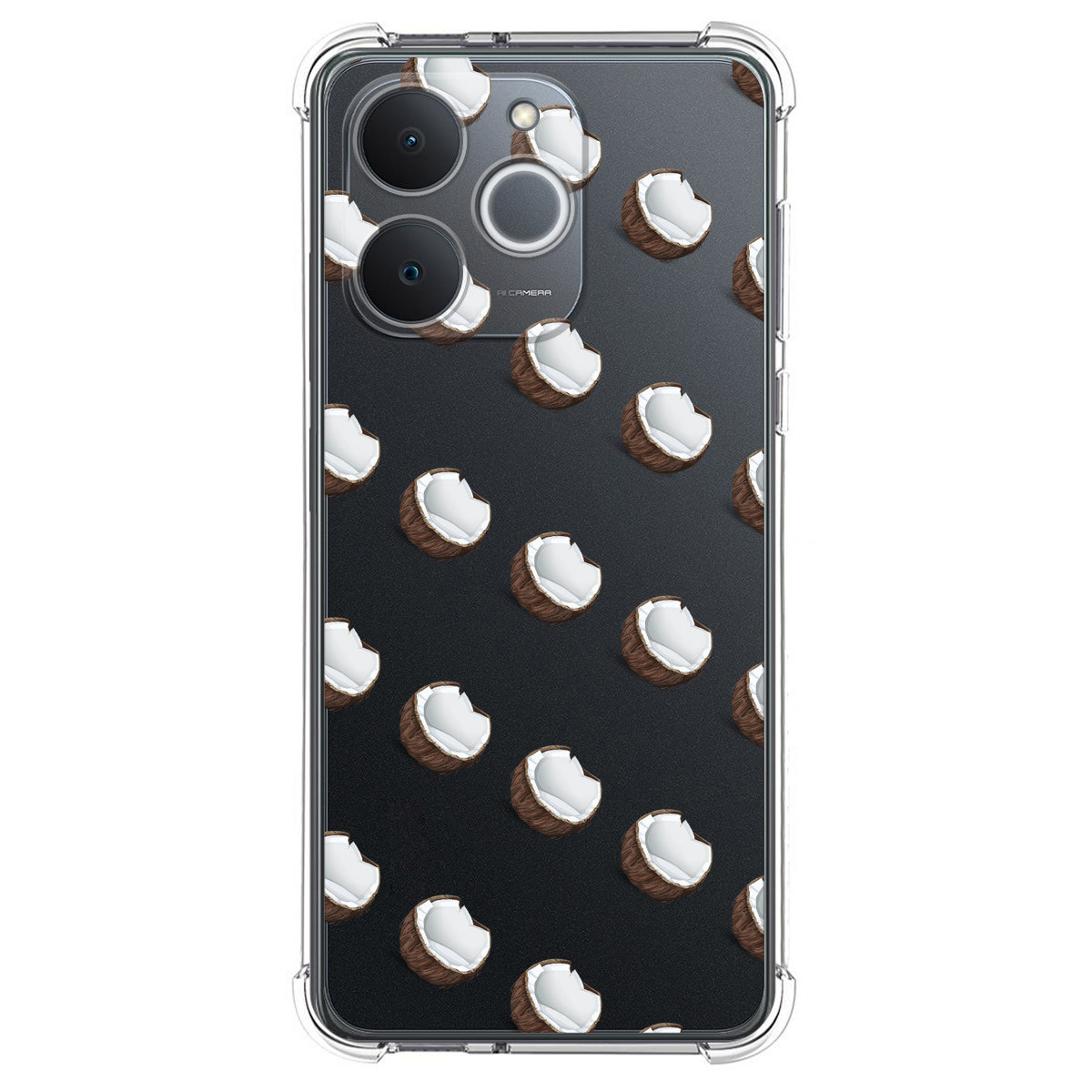Funda Silicona Antigolpes para Realme Note 70T diseño Cocos Dibujos