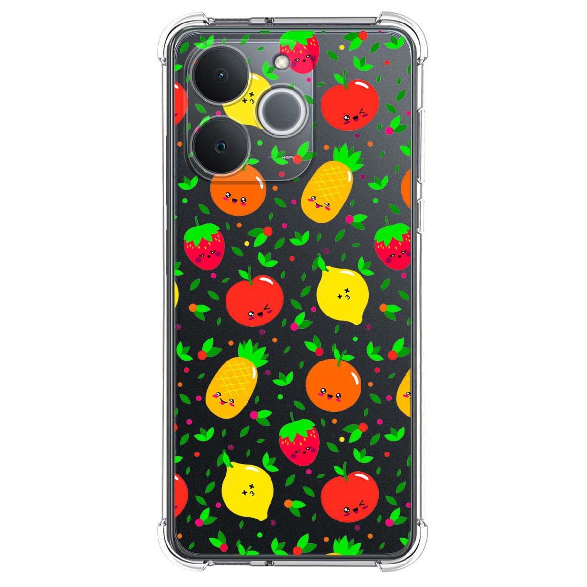 Funda Silicona Antigolpes para Realme Note 70T diseño Frutas 01 Dibujos