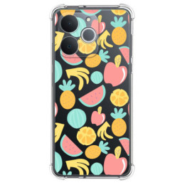 Funda Silicona Antigolpes para Realme Note 70T diseño Frutas 02 Dibujos