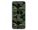 Funda Gel Tpu para Samsung Galaxy J6+ Plus Diseño Camuflaje Dibujos