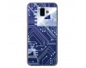 Funda Gel Tpu para Samsung Galaxy J6+ Plus Diseño Circuito Dibujos