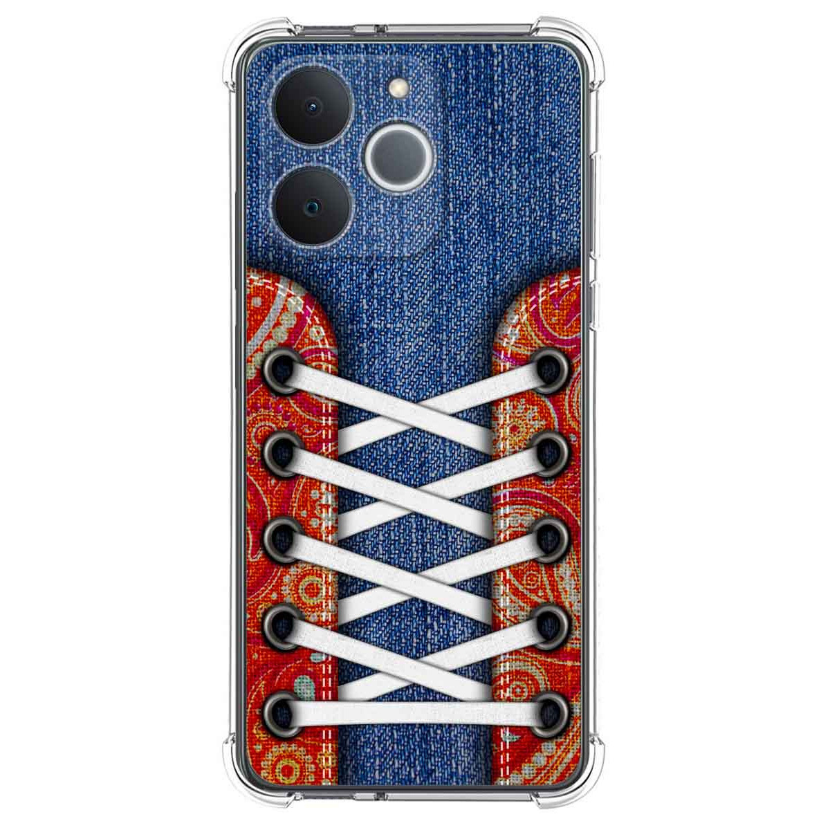 Funda Silicona Antigolpes para Realme Note 70T diseño Zapatillas 11 Dibujos