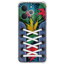 Funda Silicona Antigolpes para Realme Note 70T diseño Zapatillas 12 Dibujos