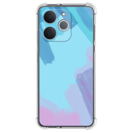 Funda Silicona Antigolpes para Realme Note 70T diseño Acuarela 10 Dibujos