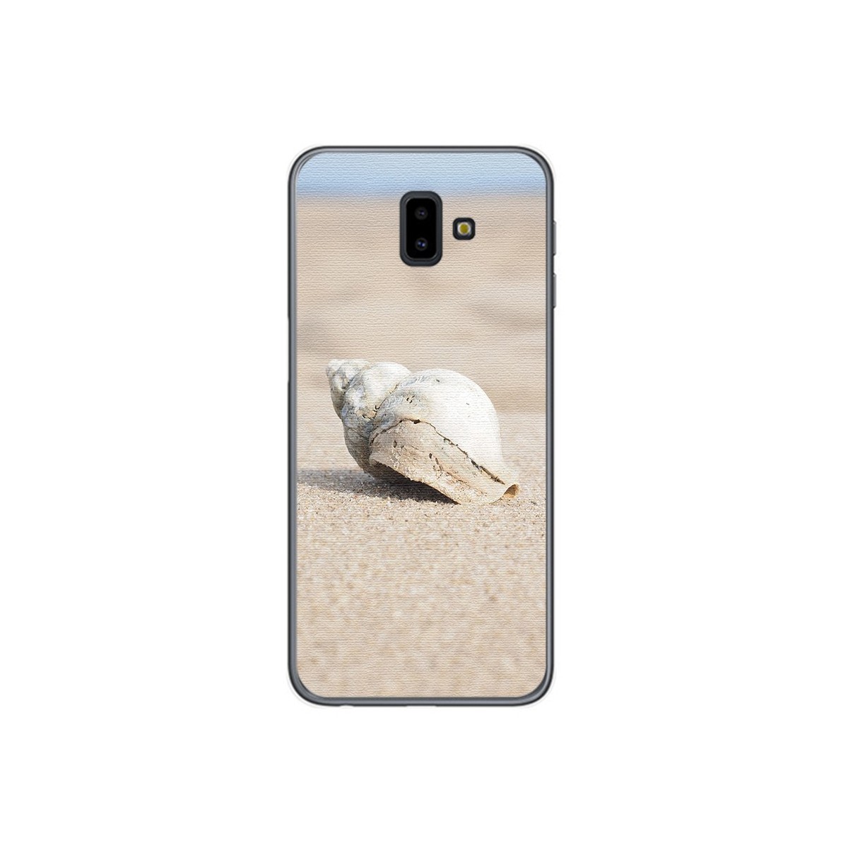 Funda Gel Tpu para Samsung Galaxy J6+ Plus Diseño Concha Dibujos
