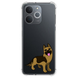 Funda Silicona Antigolpes para Realme Note 70T diseño Perros 03 Dibujos