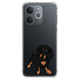 Funda Silicona Antigolpes para Realme Note 70T diseño Perros 04 Dibujos