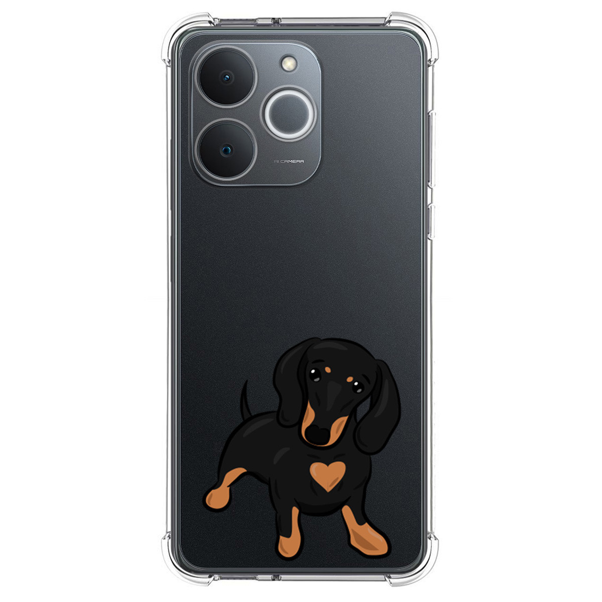 Funda Silicona Antigolpes para Realme Note 70T diseño Perros 04 Dibujos