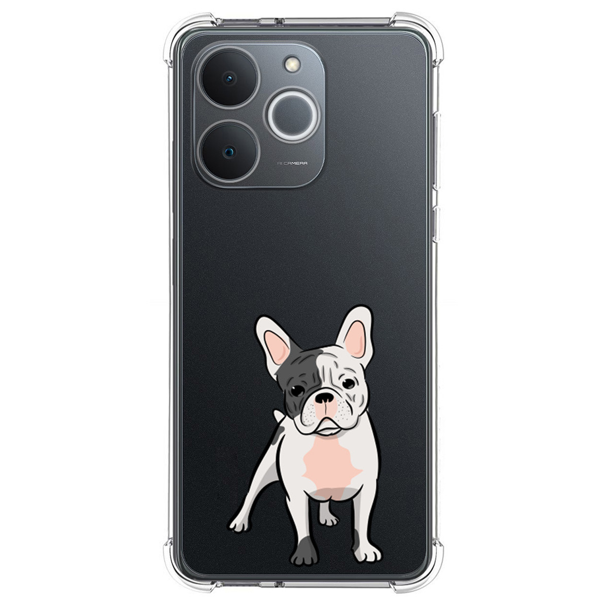 Funda Silicona Antigolpes para Realme Note 70T diseño Perros 06 Dibujos