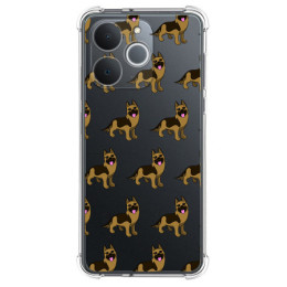 Funda Silicona Antigolpes para Realme Note 70T diseño Perros 09 Dibujos