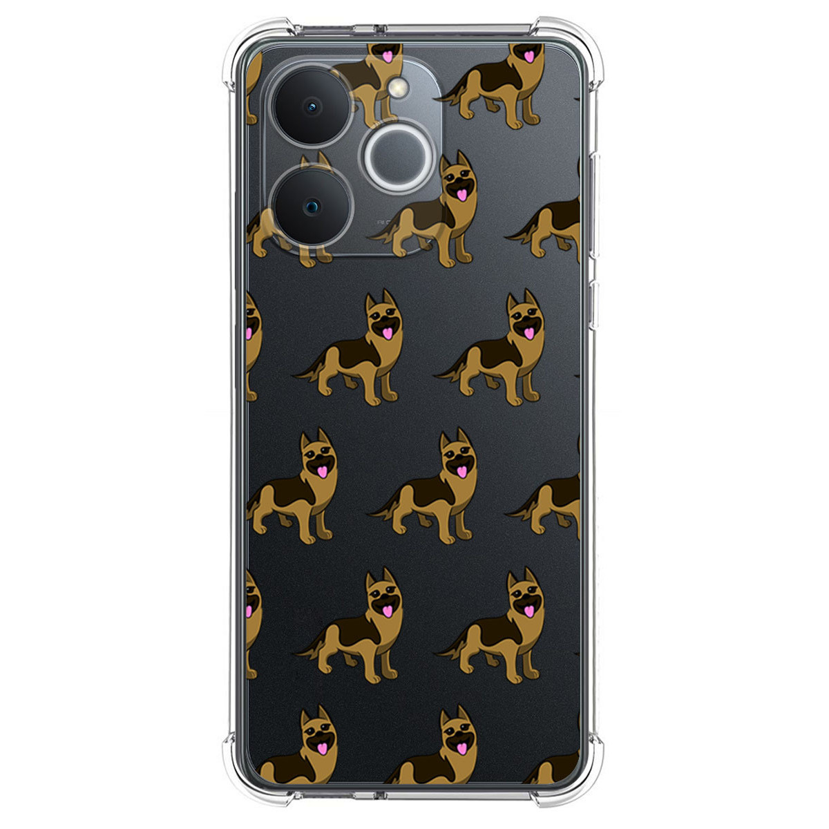 Funda Silicona Antigolpes para Realme Note 70T diseño Perros 09 Dibujos