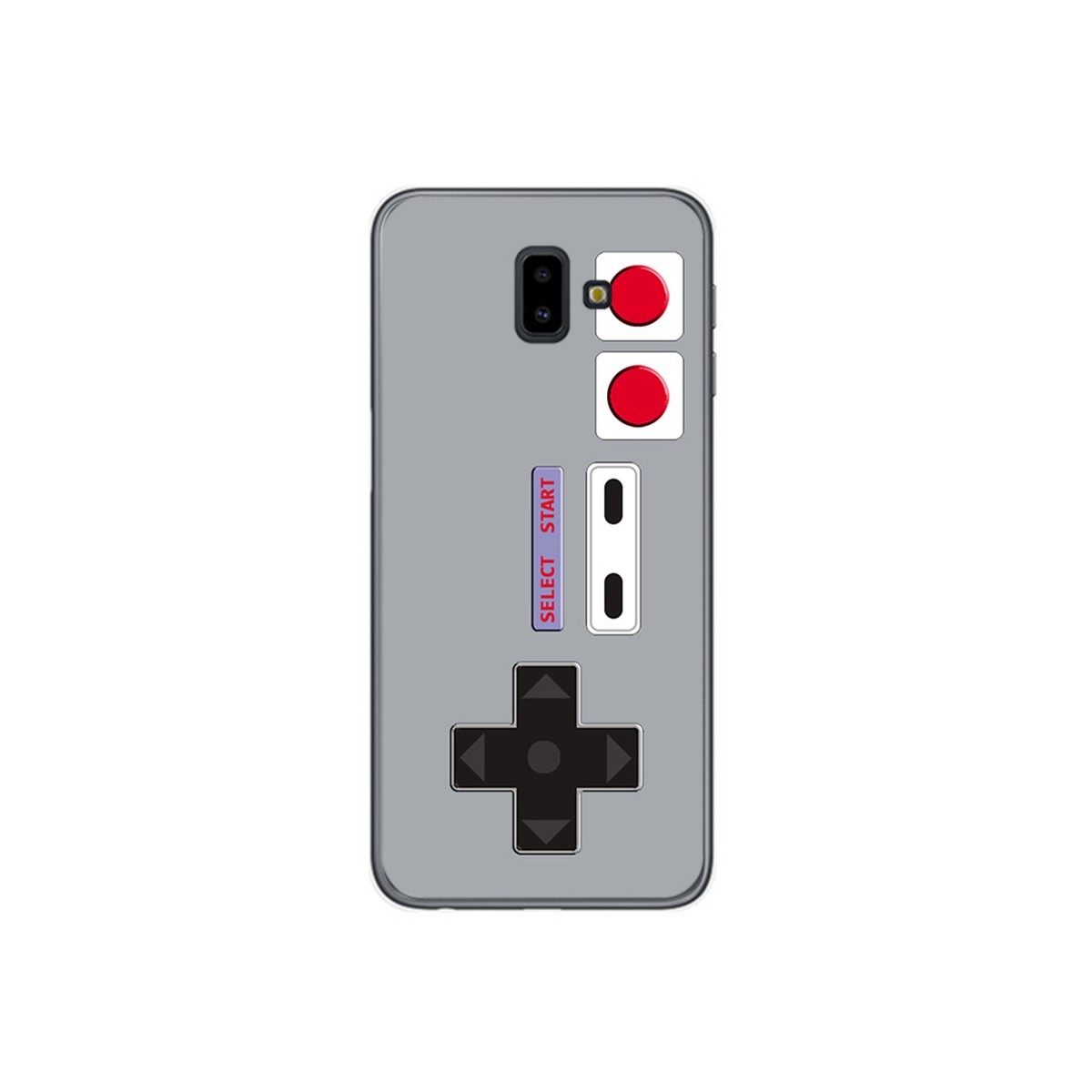 Funda Gel Tpu para Samsung Galaxy J6+ Plus Diseño Consola Dibujos