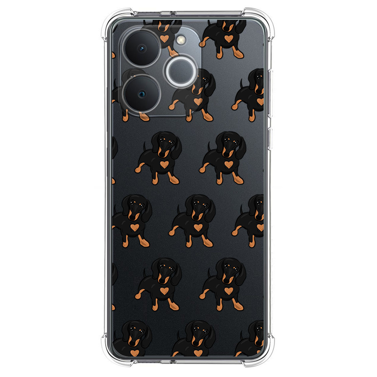 Funda Silicona Antigolpes para Realme Note 70T diseño Perros 10 Dibujos