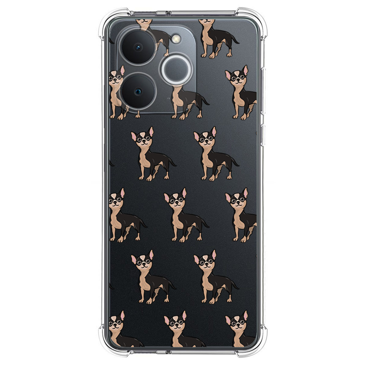Funda Silicona Antigolpes para Realme Note 70T diseño Perros 11 Dibujos