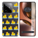 Funda Silicona Transparente para Realme GT 7 / GT 7T 5G diseño Pato Dibujos
