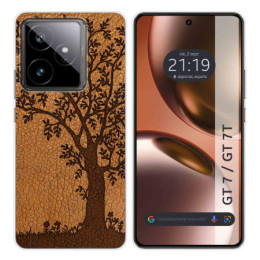 Funda Silicona para Realme GT 7 / GT 7T 5G diseño Cuero 03 Dibujos