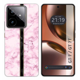 Funda Silicona para Realme GT 7 / GT 7T 5G diseño Mármol 04 Dibujos