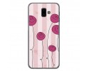 Funda Gel Tpu para Samsung Galaxy J6+ Plus Diseño Flores Vintage Dibujos