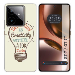 Funda Silicona para Realme GT 7 / GT 7T 5G diseño Creativity Dibujos