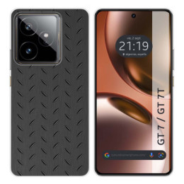 Funda Silicona para Realme GT 7 / GT 7T 5G diseño Metal Dibujos