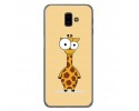 Funda Gel Tpu para Samsung Galaxy J6+ Plus Diseño Jirafa Dibujos