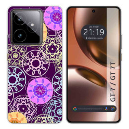 Funda Silicona para Realme GT 7 / GT 7T 5G diseño Radial Dibujos